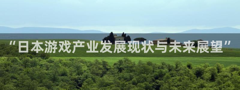 辉达娱乐网址注册：“日本游戏产业发展现状与未来展望”